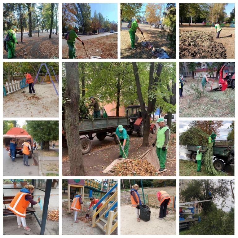 РОБОТИ З БЛАГОУСТРОЮ РАЙОНУ